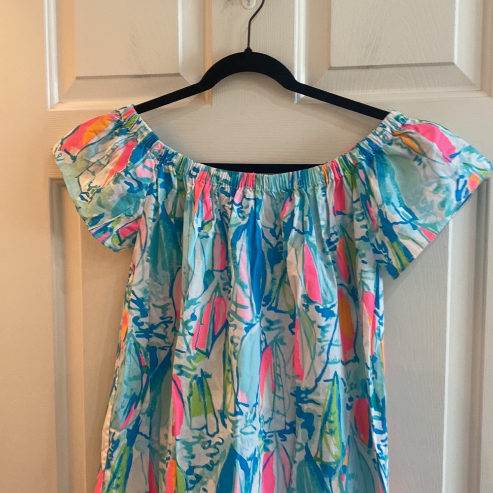 Lilly Pulitzer Dress off the shoulder